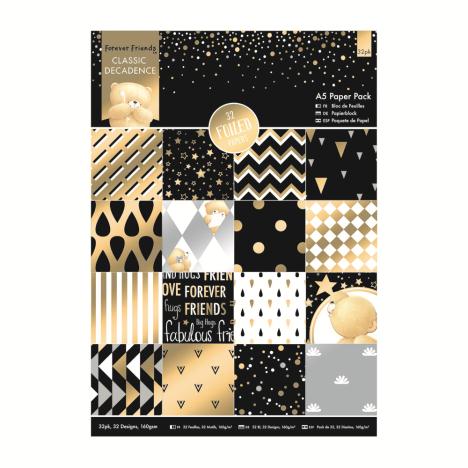 A5 Classic Decadence Forever Friends Paper Pack
